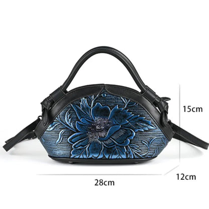 Mala Tote Leonor Vintage – Em Couro Genuíno Premium