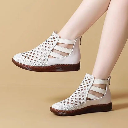RAFEZZI Cleopatra Sandal Boot - Comfortable and elegant (Genuine Leather)