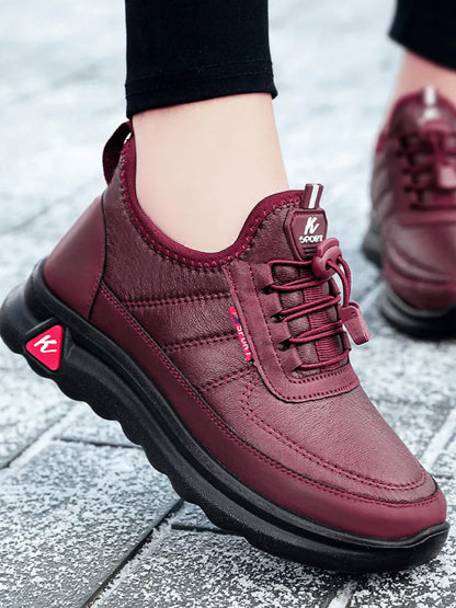 Sandrah Comfort Sneakers - Waterproof and velvety