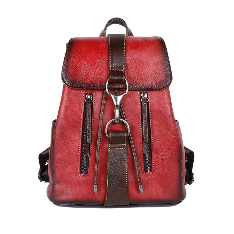 Mochila Nordica Vintage – Em Couro Genuíno