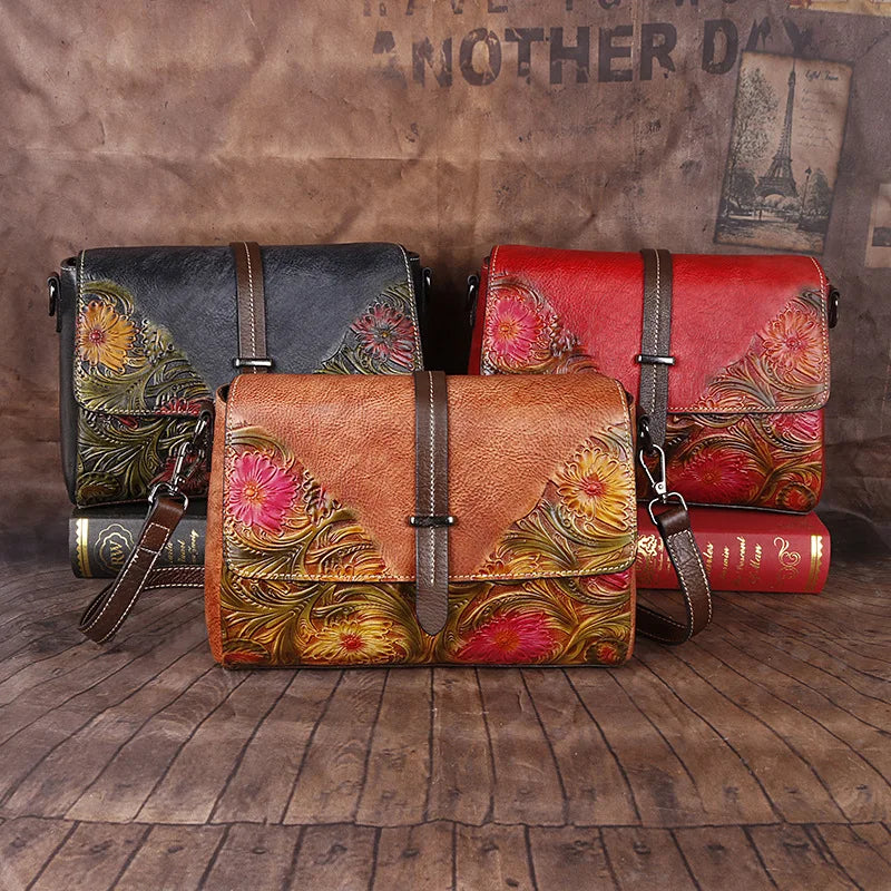 Mala Valentina Vintage – Em Couro Genuíno Premium