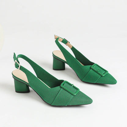 Fanna - Very Elegant and Comfortable Mid-Heel Shoe