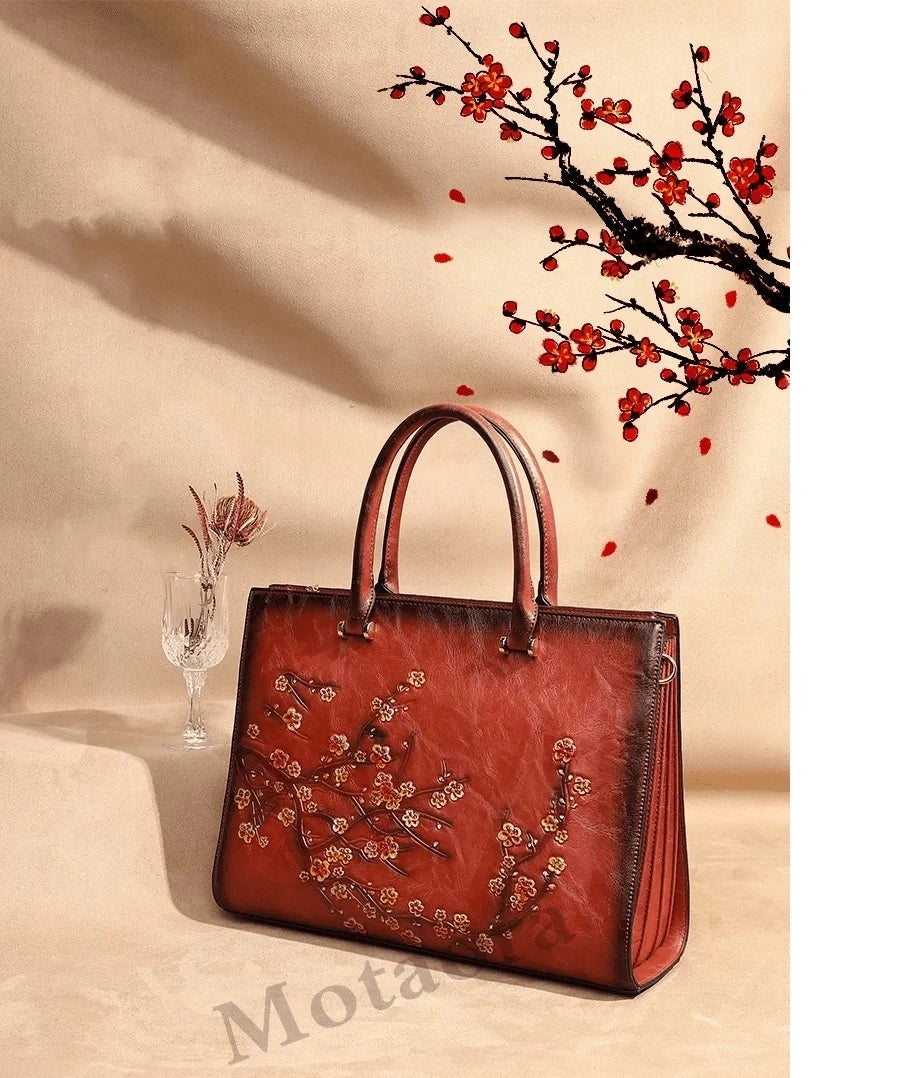 Mala Tote Florença Vintage – Em Couro Natural de Alta Qualidade