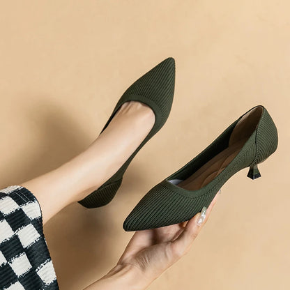 Valentina Stilleto - Very Elegant and Comfortable Low Heel Shoe