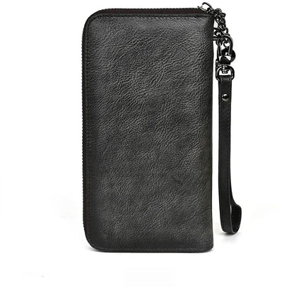 Carteira Aurora Vintage – Em Couro Genuíno Artesanal