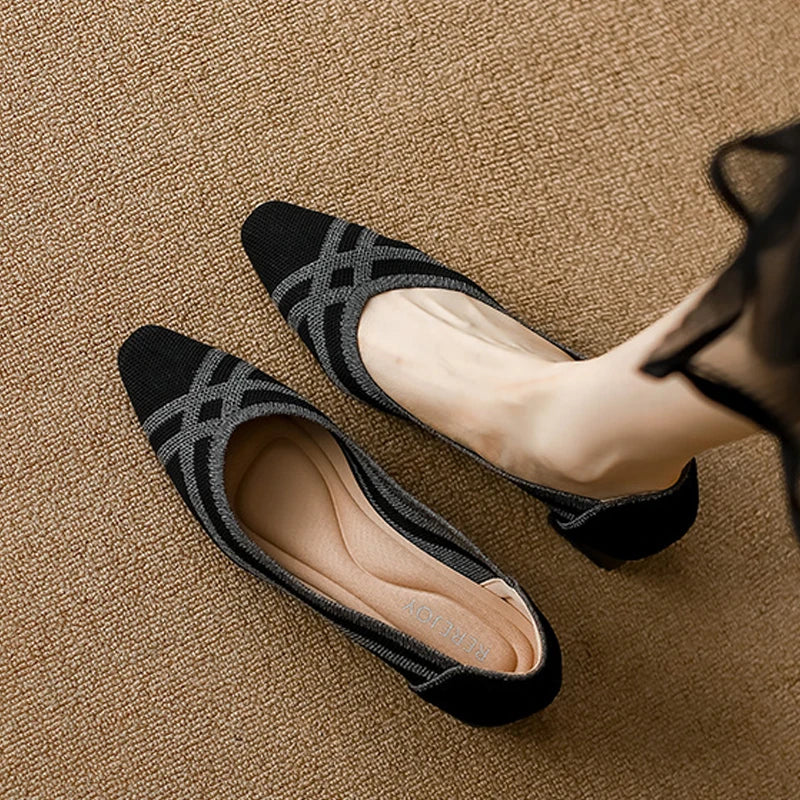 Olga - Very elegant and comfortable ballerina-style shoe