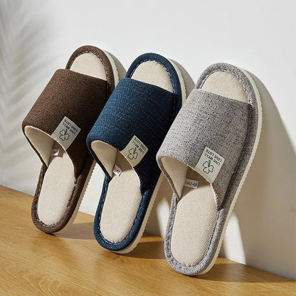 Evaristo - Pantufas em Linho