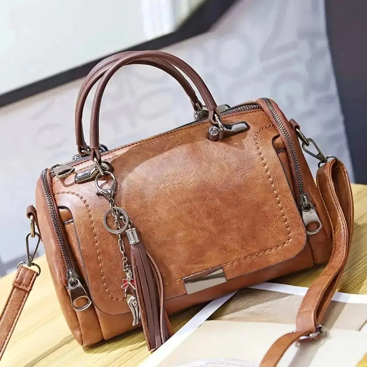Sofia Tassel Bag – Casual Elegance