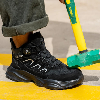 TrailGuard DS33 - Sapato de Segurança com Fecho Rotativo e Proteção Antiperfuração