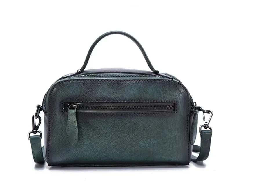 Mala Alba Vintage – Em Couro Genuíno Premium