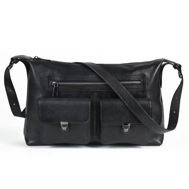 Mala Alba Vintage – Em Couro Genuíno Pintado à Mão