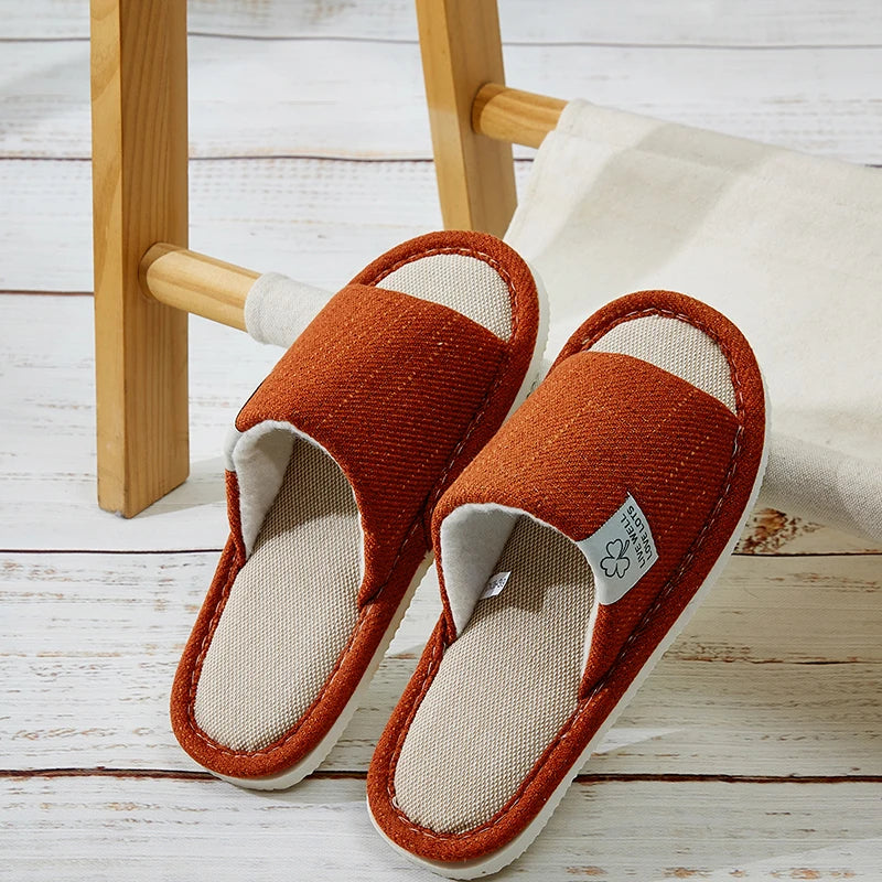 Evaristo - Pantufas em Linho