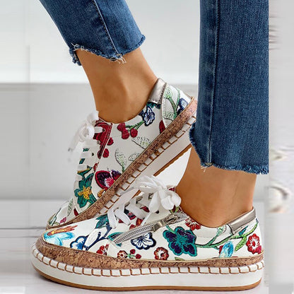 Women's Super Comfortable Sneakers - Tropical