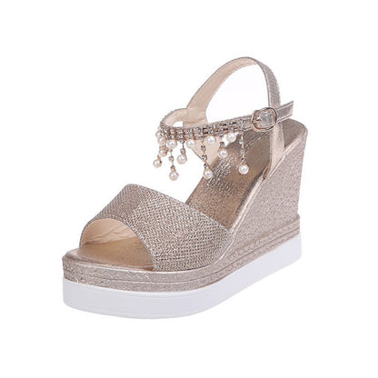Platform Sandals - Pérola Stella