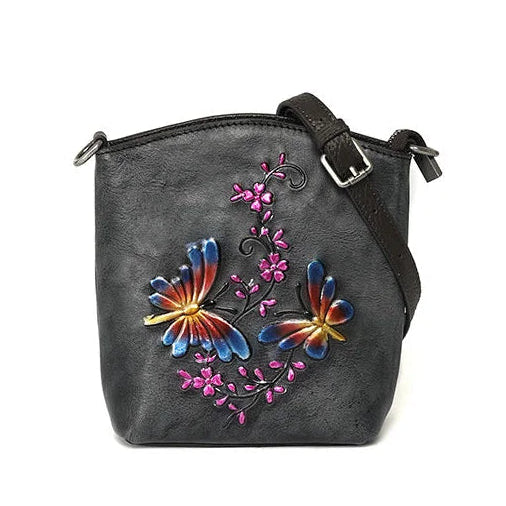 Mala Phone Aurora Vintage – Em Couro Genuíno Premium