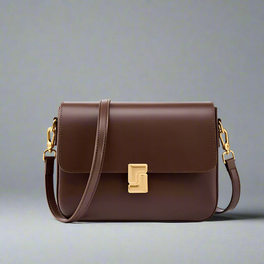 Bolsa Quadrada "Lux Couro Legítimo 2621"