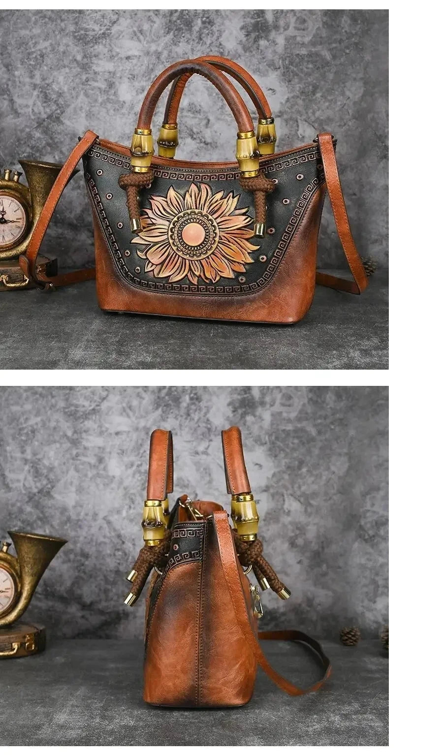 Mala Kyoto Bamboo Vintage – Elegância Natural