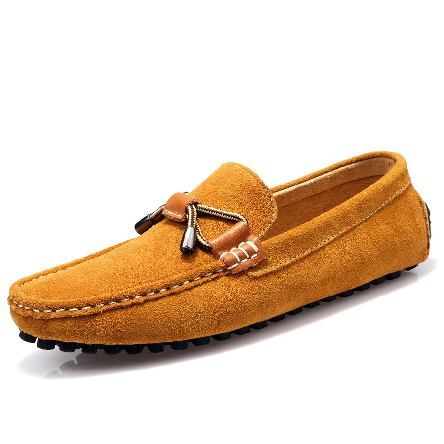 Salvatore - Mocassins Elegantes em Camurça
