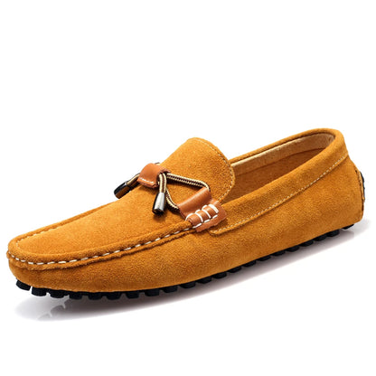 Salvatore - Mocassins Elegantes em Camurça