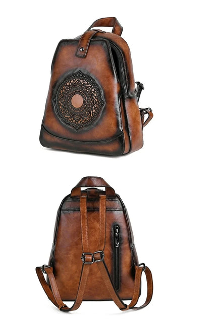 Mochila Totem Vintage – Grande Capacidade