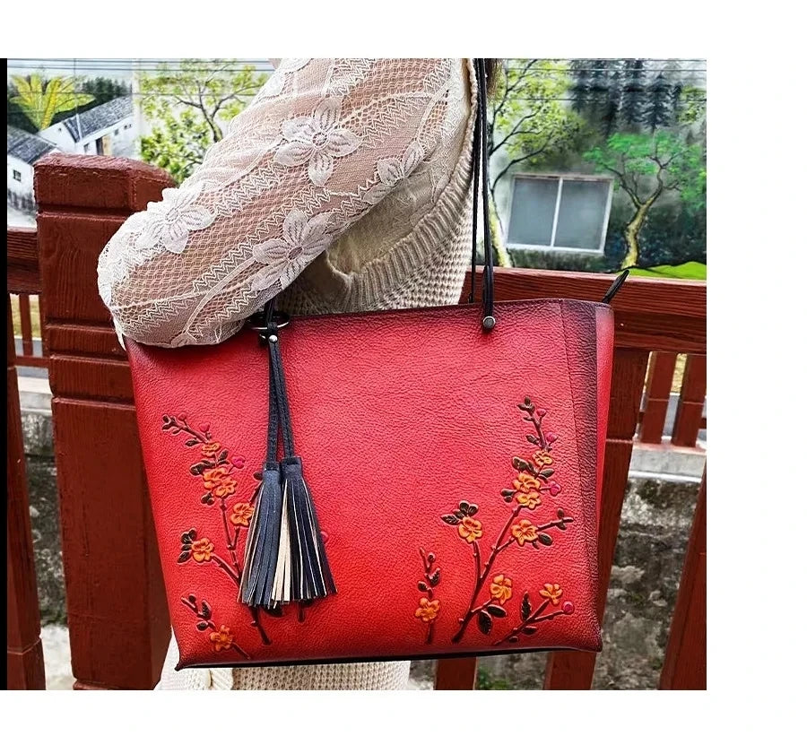 Mala Tote Florença Royale – Em Couro Genuíno Premium