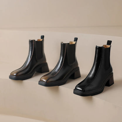 Ulia Boot - Genuine Leather