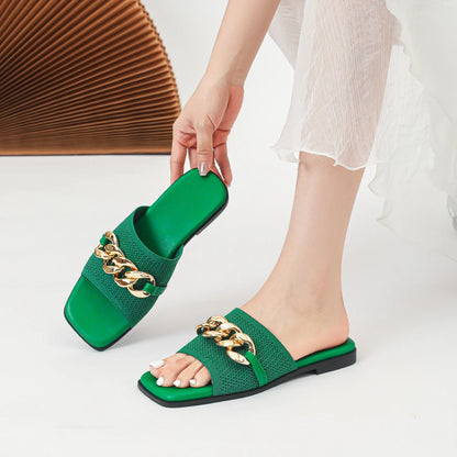 Anna Flat - Very Elegant and Comfortable Mule Sandals