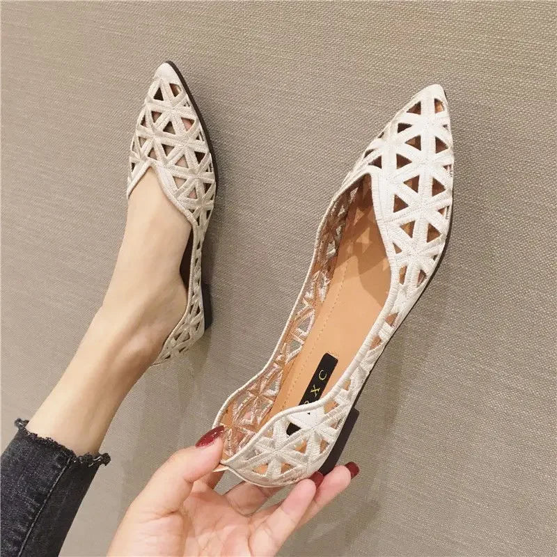 Naibori Marie - Very elegant ballerina-style shoe