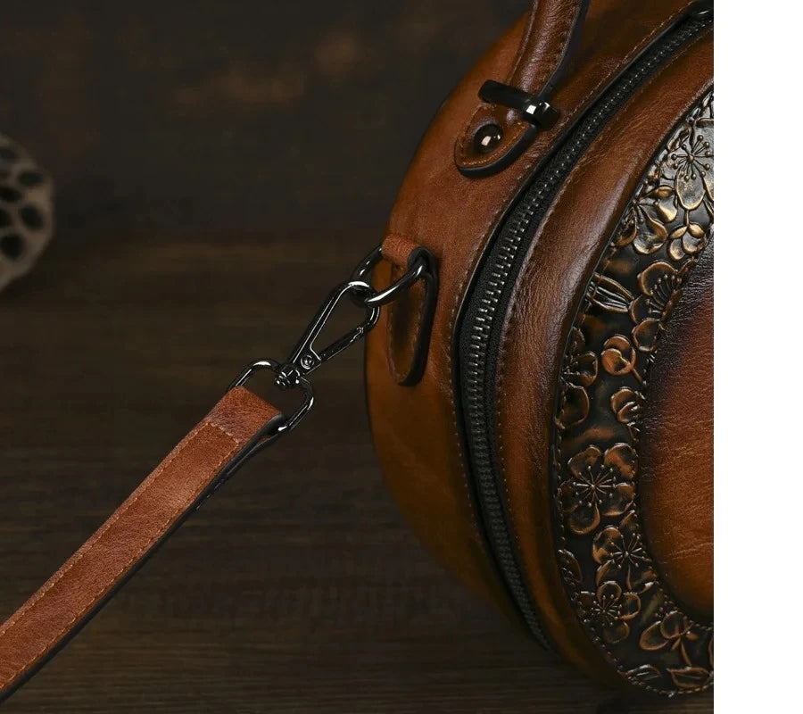 Mala Circa Vintage – Design Circular Elegante