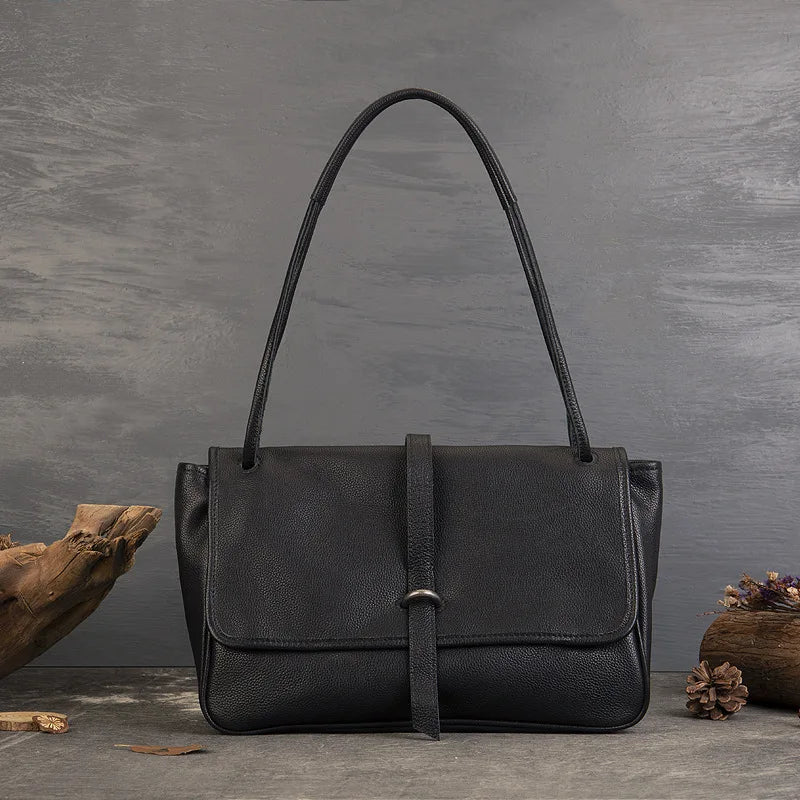 Mala Messenger Sofia Vintage – Em Couro Genuíno Premium