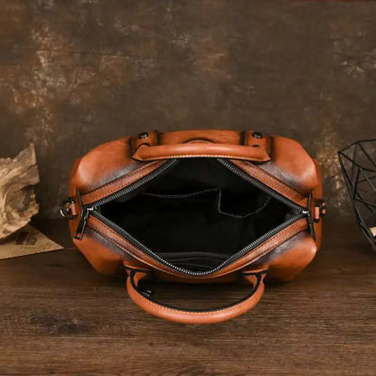 Mala Boston Carolina Vintage – Design Elegante de Alta Qualidade