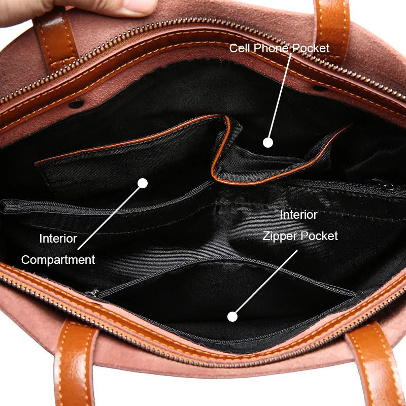 Vintage Farielle Bag – Genuine Leather Shoulder Bag