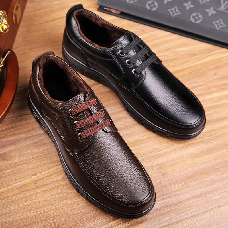 Arthur - Sapatos Casuais em Pele Genuína
