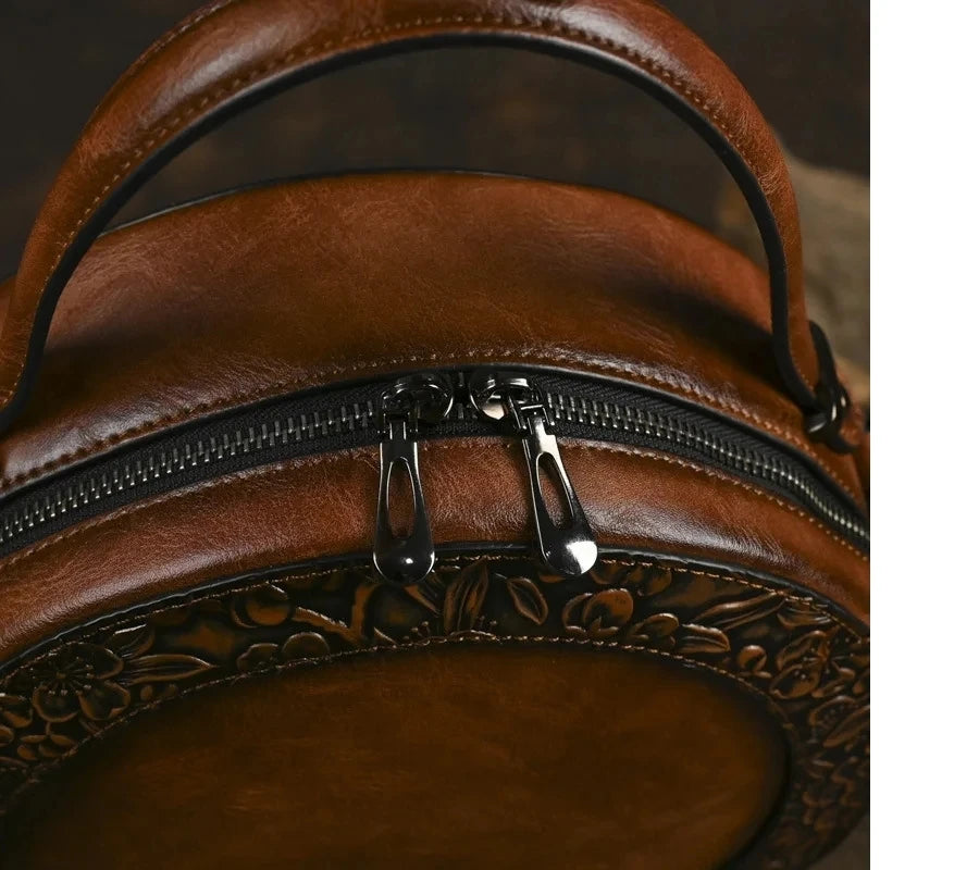 Mala Circa Vintage – Design Circular Elegante