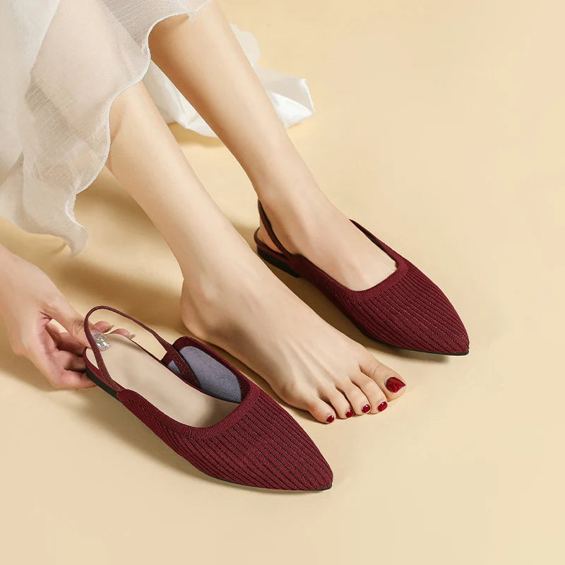 Miss Isadora Flat - Very elegant and comfortable ballerina-style shoe