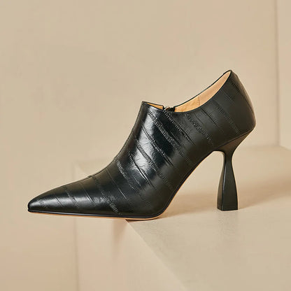 Tan Daux - Genuine Leather and Textile Shoe