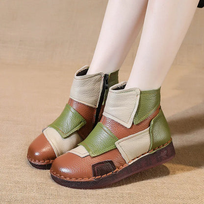 Helena Fionna Boots - Genuine Leather