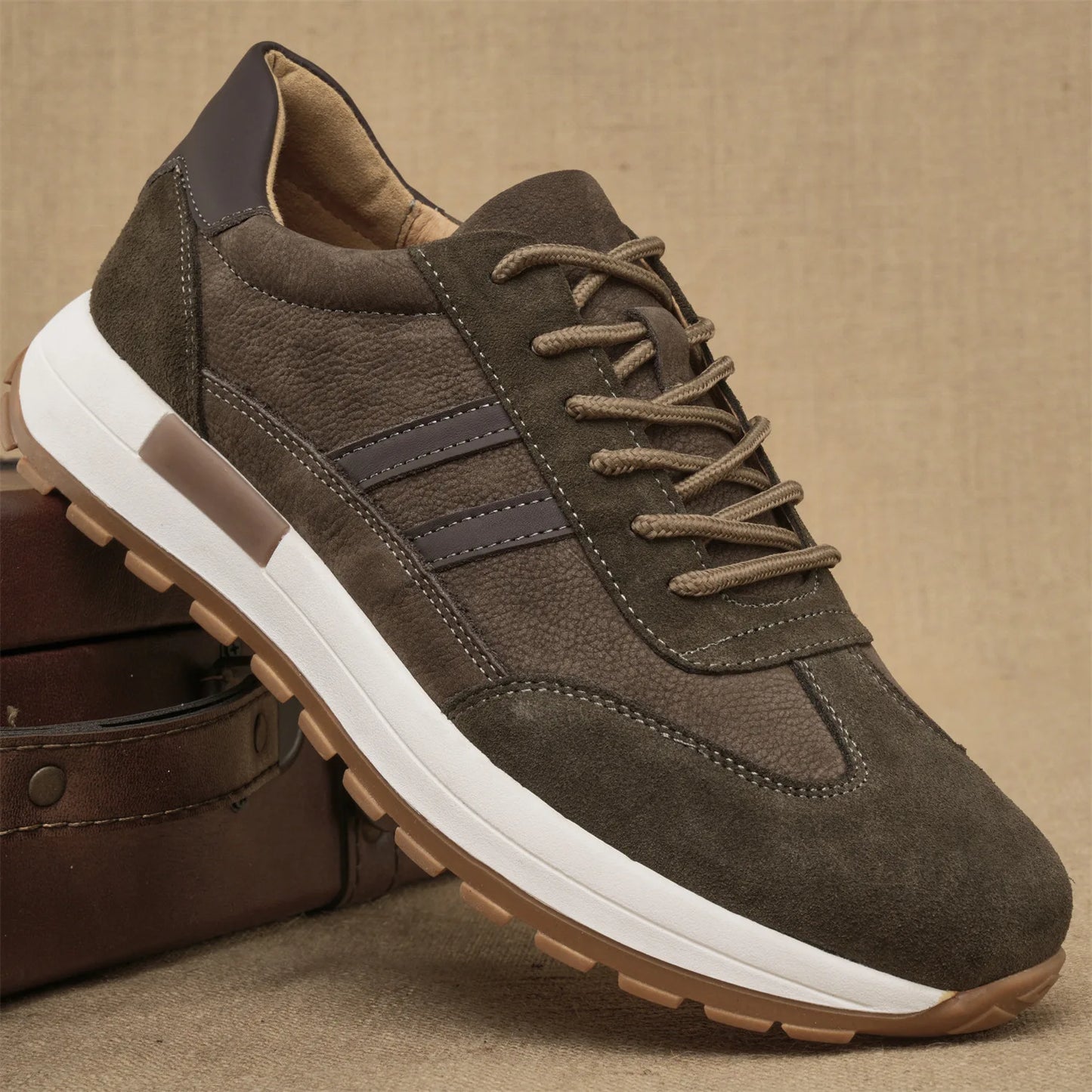 Lusitanna Retro Runner Leather