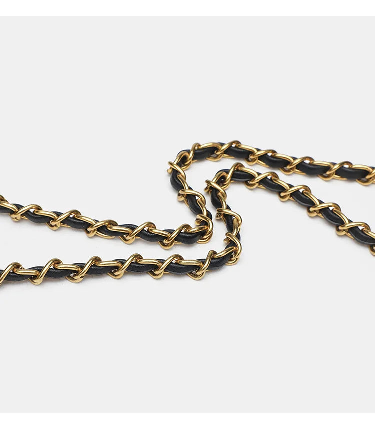 Véronique Chain – Genuine Leather Bag
