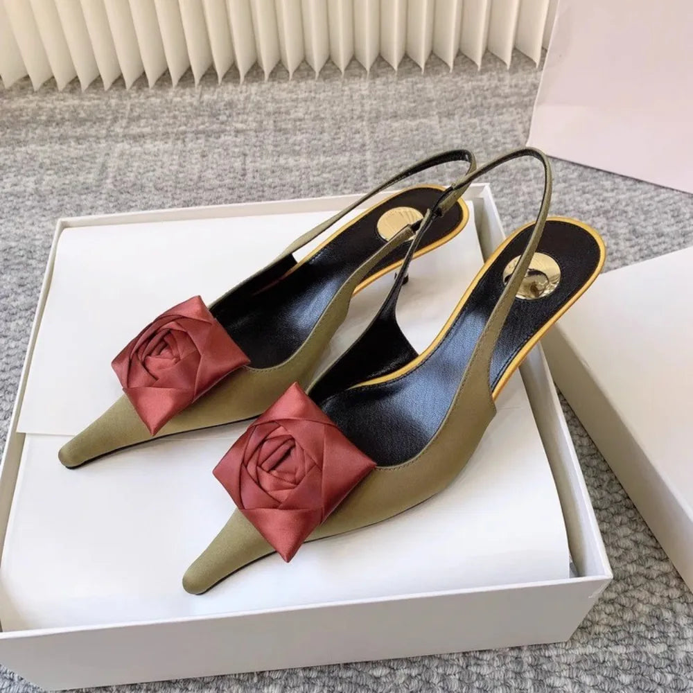 Celestine Fleur - Sandálias de Cerimónia Elegantes