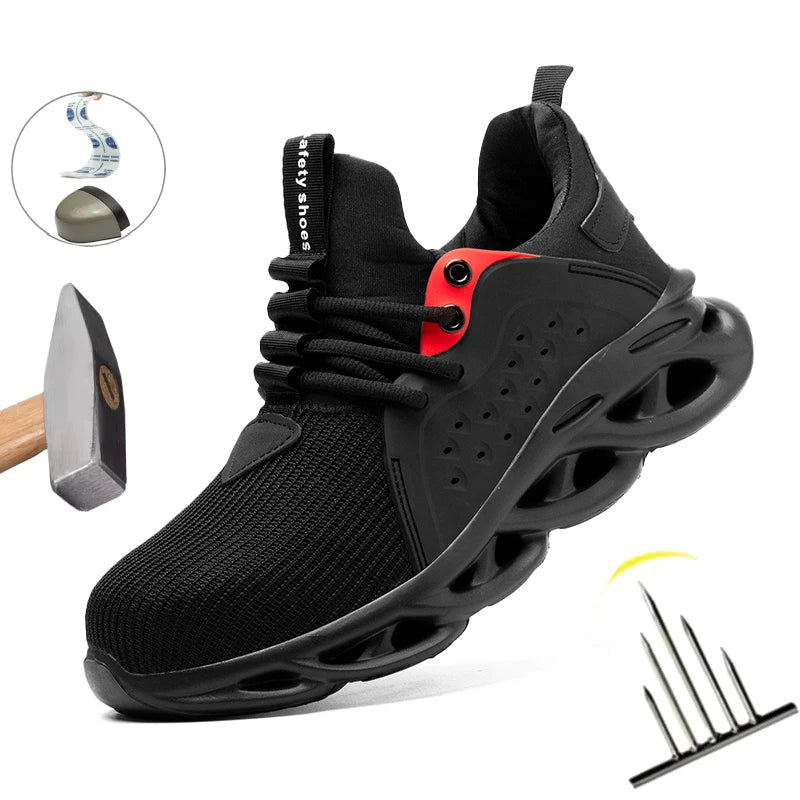 AirForge 808 - Sapato de Segurança Leve com Biqueira de Aço
