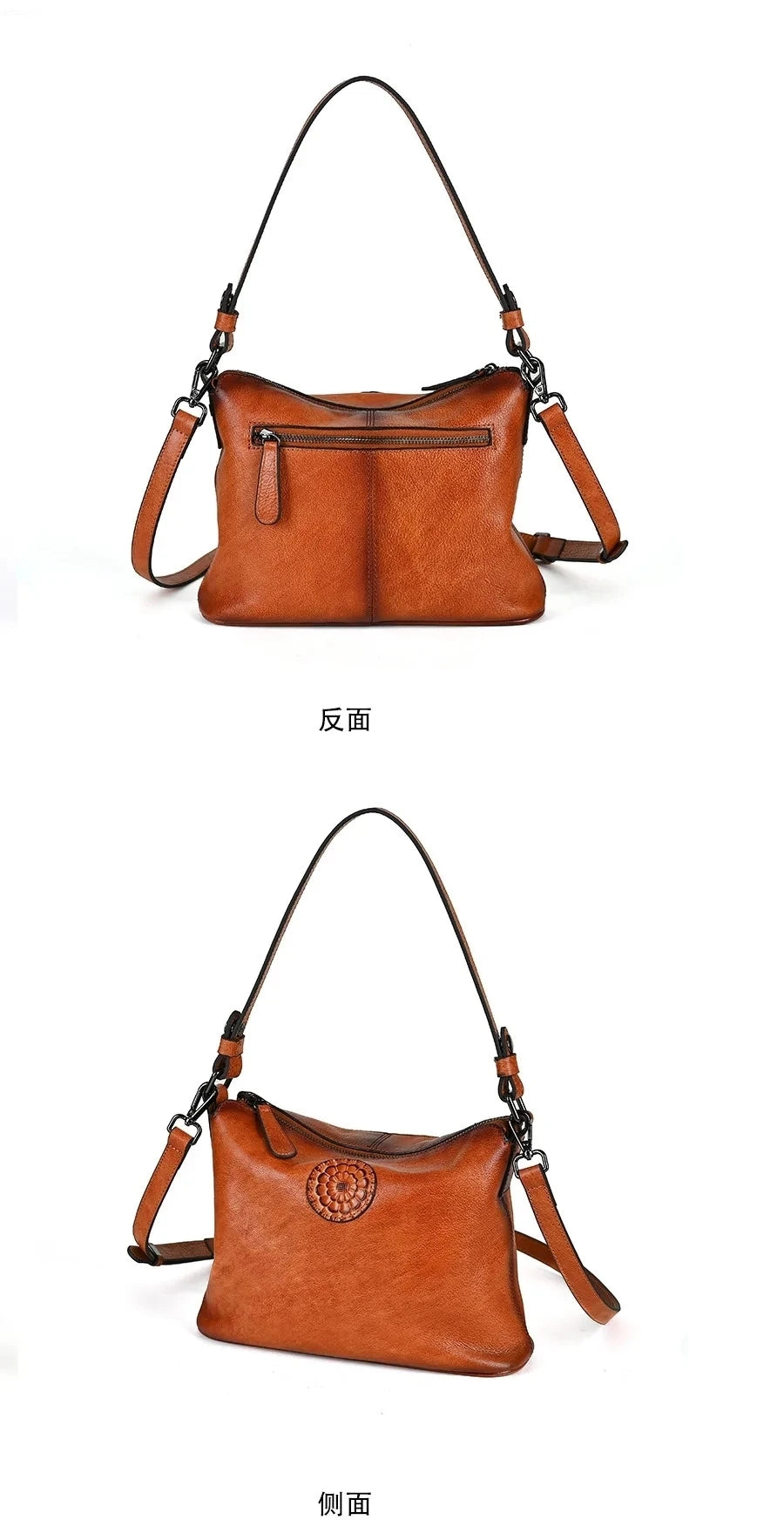 Mala Siena Vintage – Em Couro Genuíno Compacto