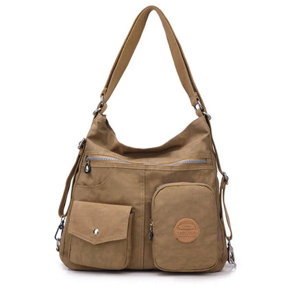 Bolsa Mochila  "LanyFlex 2677" – Nylon Impermeável de Alta Capacidade