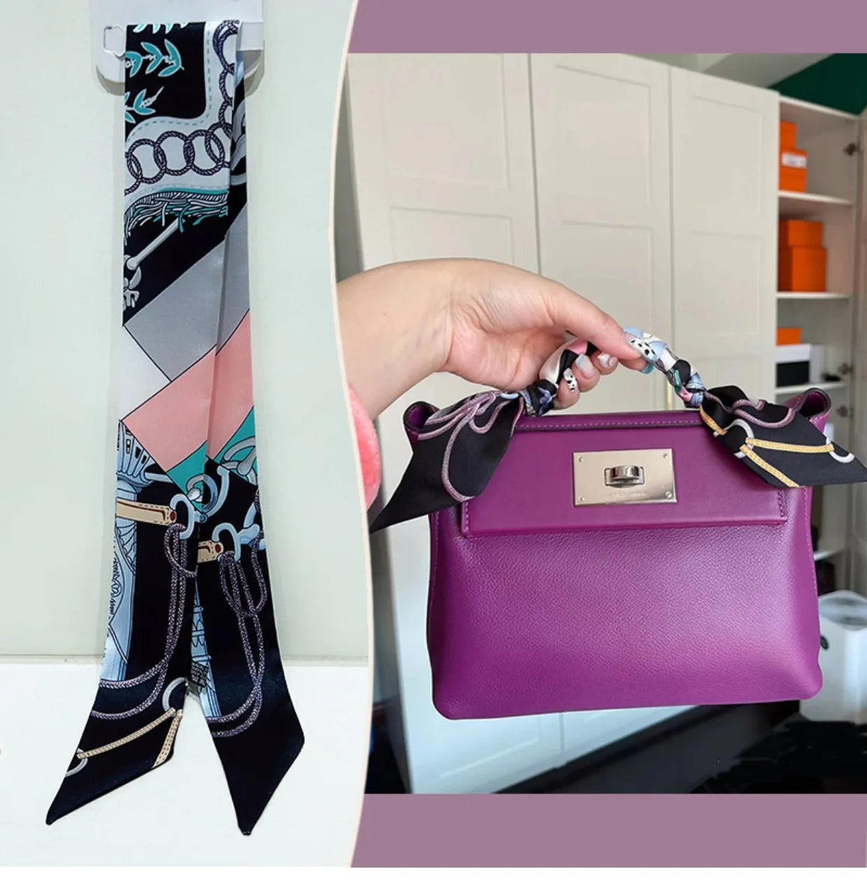 Lusitanna Key Ribbon – Lenço Elegante