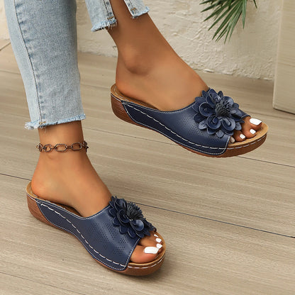Florim – Sandálias Conforto Floral