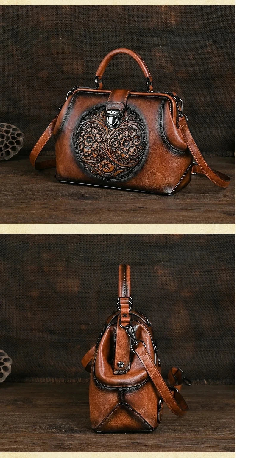 Mochila Floral Aurora Vintage – Design Elegante de Alta Qualidade