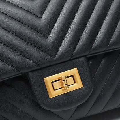 Véronique Chain – Genuine Leather Bag