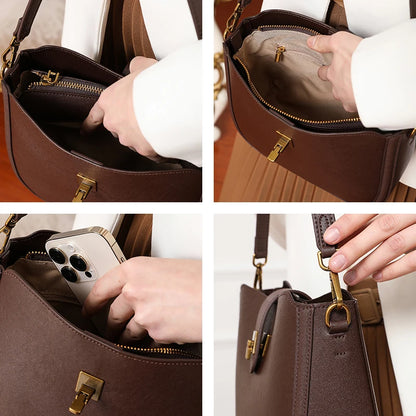 Luxury Premium Soft Genuine Leather Shoulder Bag