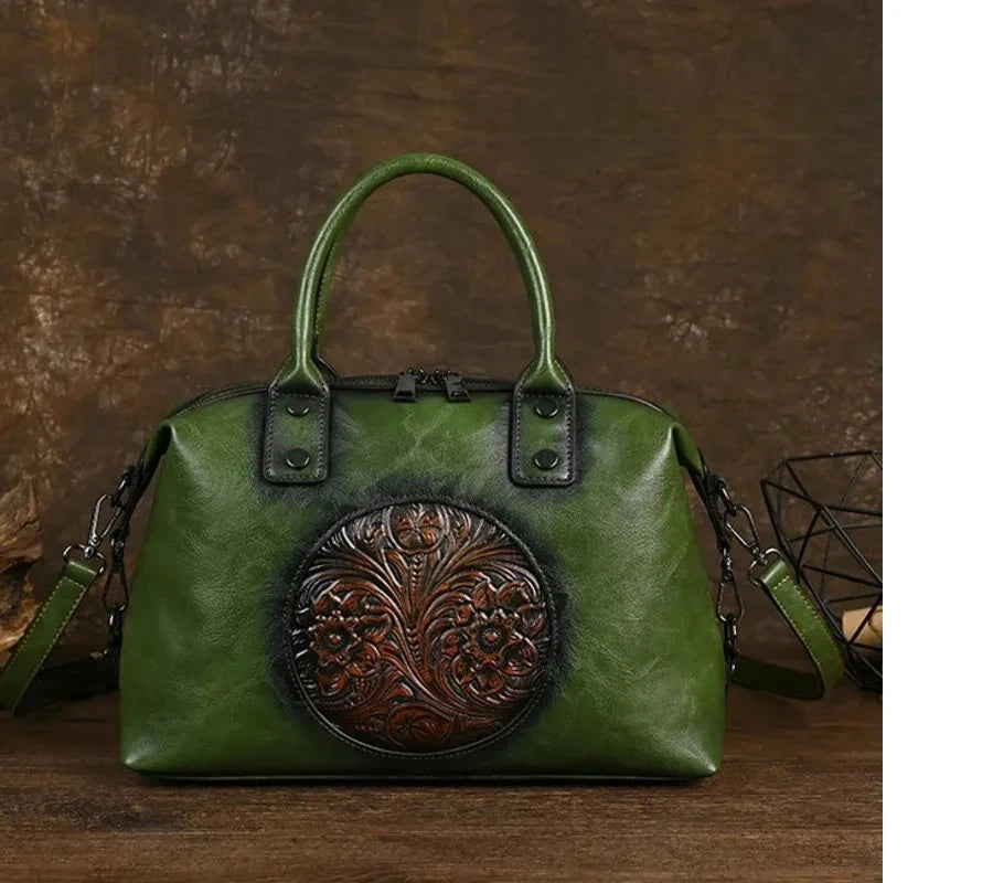 Mala Boston Carolina Vintage – Design Elegante de Alta Qualidade