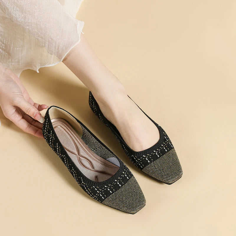 Miss Isadora Pump Flat - Sapato muito Elegante e Confortável